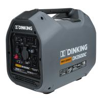 Генератор бензиновый инверторный Dinking DK3500iC (3.5кВт, 230В/50Гц, DK164F/P-2, бак 4л.)