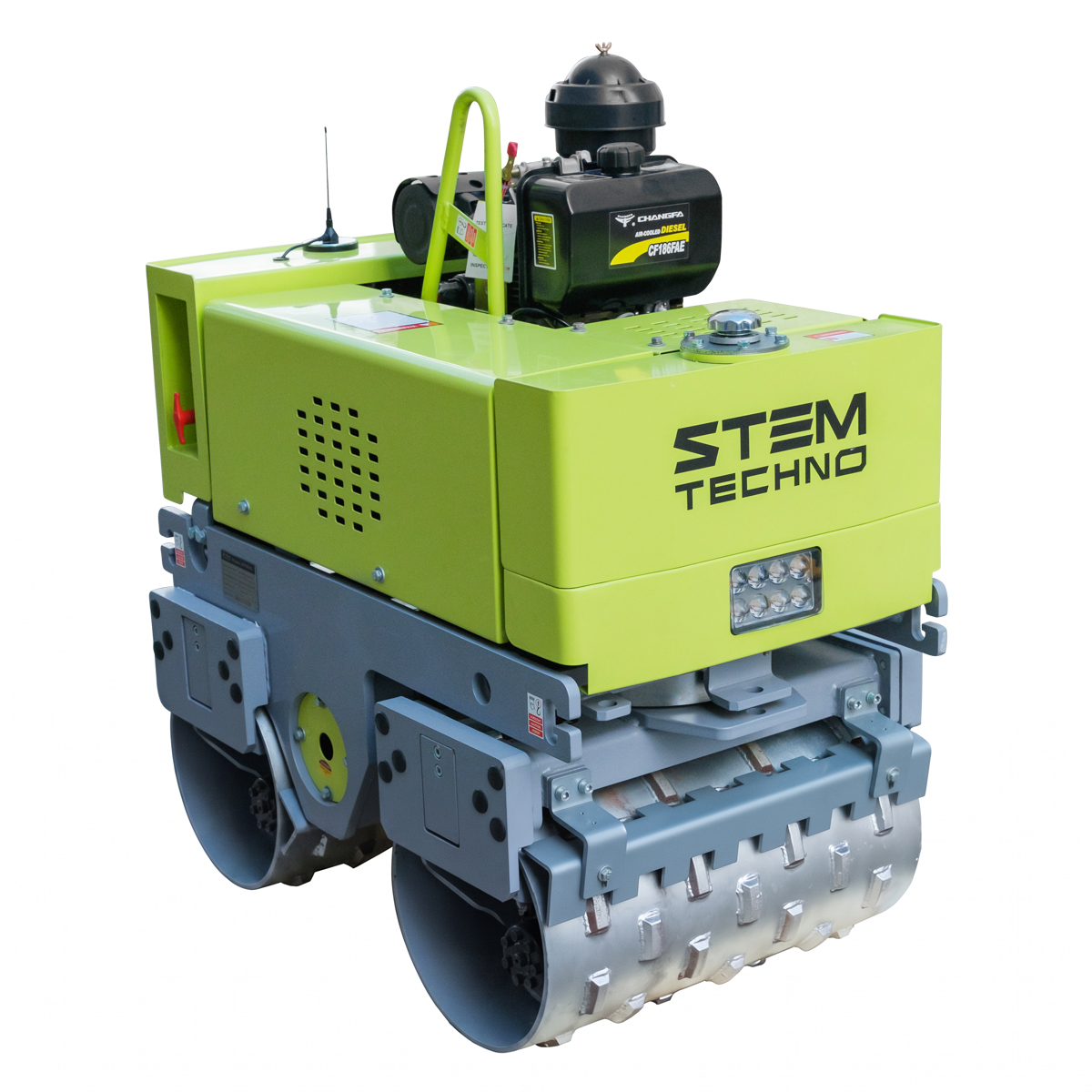 Каток вибрационный двухвальцовый траншейный STEM Techno SRTR 801D (Changfa CF186FAE)