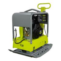 Виброплита реверсивная STEM Techno RPC 331 дизельная (S186FAE)