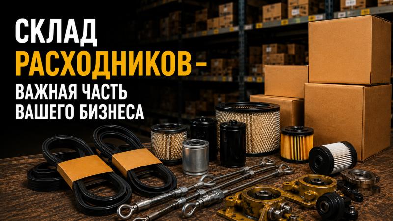 Почему готовность техники к работе начинается со склада запчастей