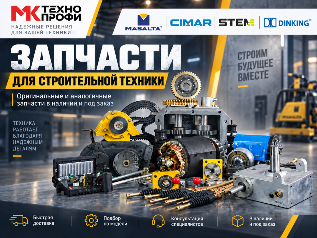 Оригинальные запчасти и расходные материалы для спецтехники