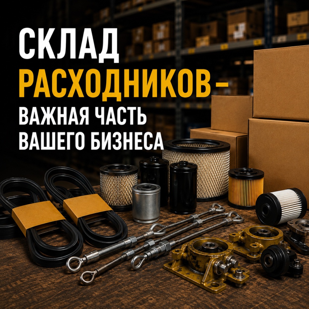 Склад расходников - важная часть вашего бизнеса