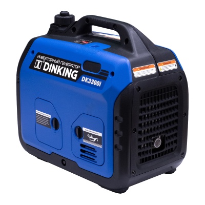 Генератор бензиновый инверторный Dinking DK3300i (3,3кВт, 230В/50Гц, DK164, бак 4л.)