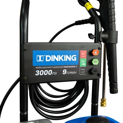 Мойка высокого давления бензиновая Dinking DKGPW3000-E (205 бар, 550 л/ч, DK170F/P)