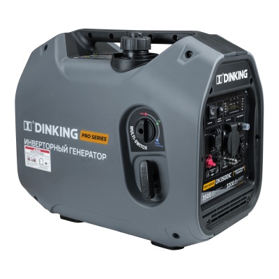 Генератор бензиновый инверторный Dinking DK3500iC (3.5кВт, 230В/50Гц, DK164F/P-2, бак 4л.)