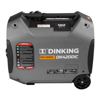Генератор бензиновый инверторный Dinking DK4200iC (4.2кВт, 230В/50Гц, DK170F/P-3, бак 8л.)