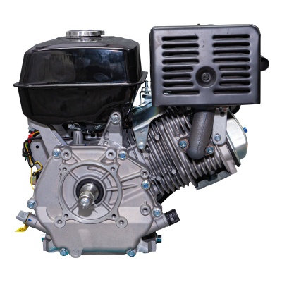 Двигатель Dinking DK190F-C(Q) (15лс, 25.4мм, ручной стартер, датчик масла)