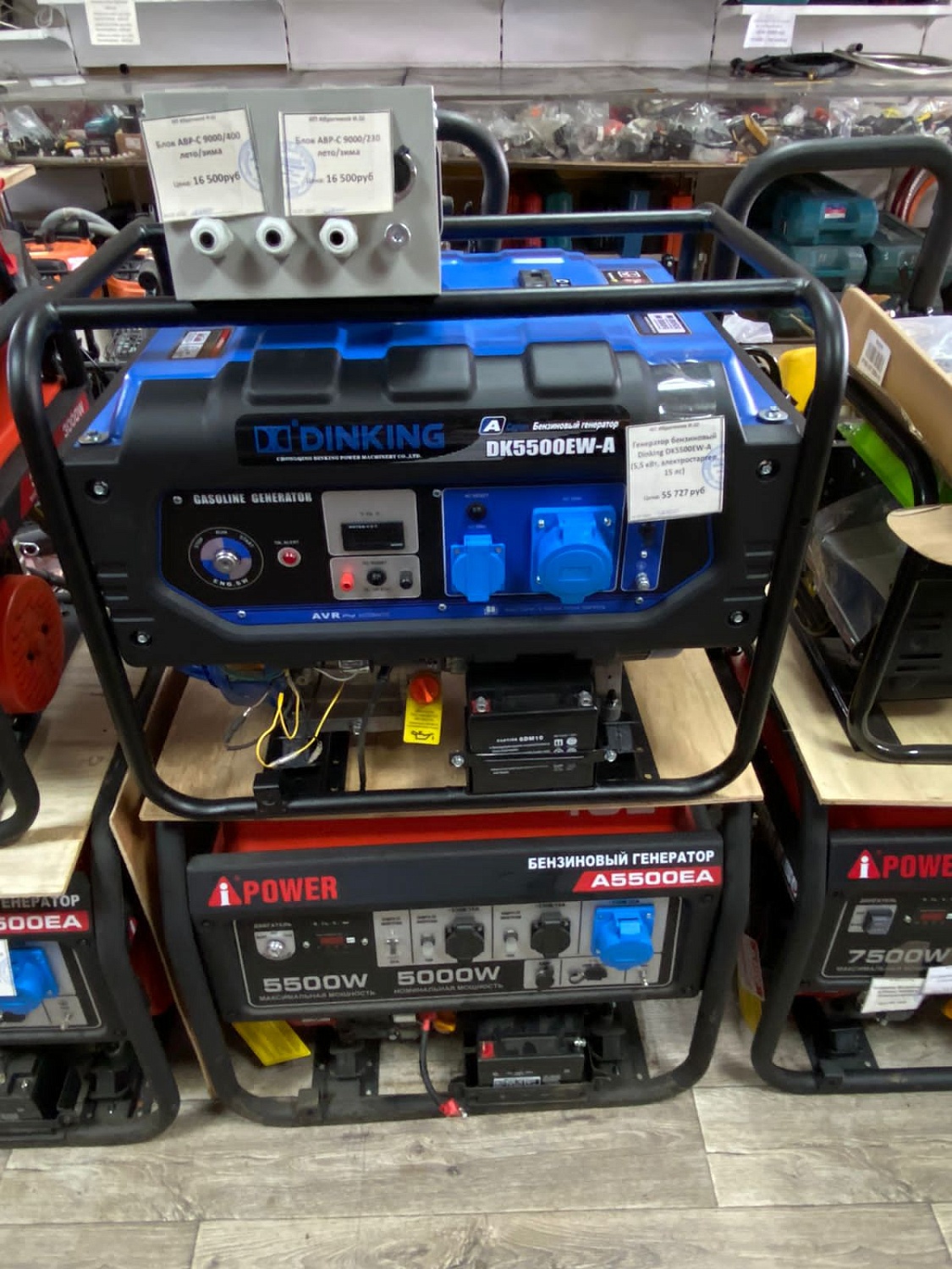 Бензогенераторы DINKING выручат не раз