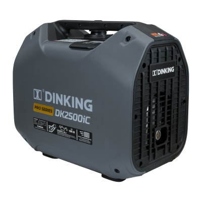 Генератор бензиновый инверторный Dinking DK2500iC (2.5кВт, 230В/50Гц, DK164F/P-2, бак 4л.)