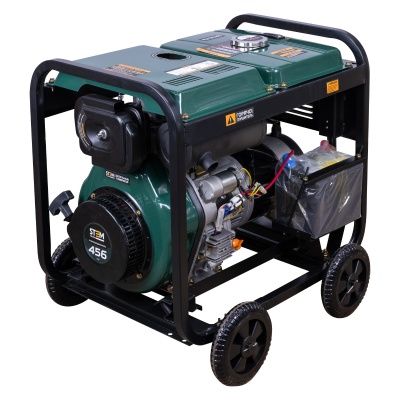 Генератор дизельный STEM Techno S5500DE (5.5 кВт, электростартер, дисплей, подогрев)