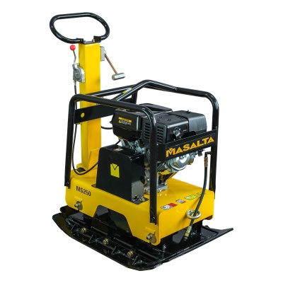 Виброплита реверсивная Masalta MS250-2 бензиновая (Dinking DK177F-C, 9.0 л.с., 215 кг)