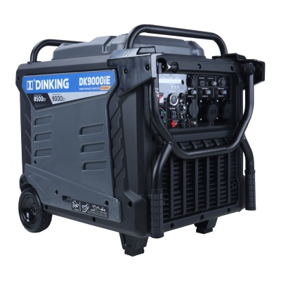Генератор бензиновый инверторный Dinking DK9000iE (9кВт, 230В/50Гц, DK192, бак 26л.АВР)