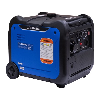 Генератор бензиновый инверторный Dinking DK5500i (5,5кВт, 230В/50Гц, DK180, бак 13,5л.АВР) Генератор бензиновый инверторный Dinking DK5500i (5,5кВт, 230В/50Гц, DK180, бак 13,5л.АВР)