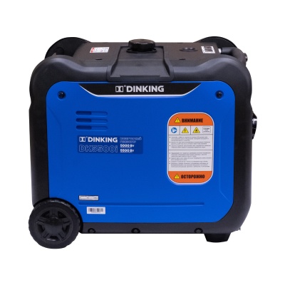 Генератор бензиновый инверторный Dinking DK5500i (5,5кВт, 230В/50Гц, DK180, бак 13,5л.АВР) Генератор бензиновый инверторный Dinking DK5500i (5,5кВт, 230В/50Гц, DK180, бак 13,5л.АВР)