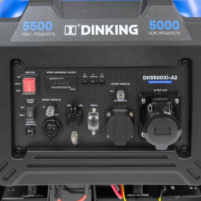 Генератор бензиновый инверторный Dinking DK5500Xi-А2 (5,5кВт, 230В/50Гц,.)