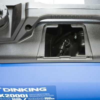 Генератор бензиновый инверторный Dinking DK2000i (2 кВт, 230В/50Гц, DK148, бак 4л.)