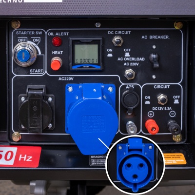 Генератор дизельный STEM Techno S6500DE (6.5 кВт, электростартер, дисплей, подогрев) Генератор дизельный STEM Techno S6500DE (6.5 кВт, электростартер, дисплей, подогрев)