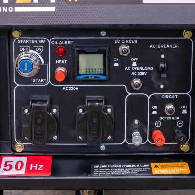 Генератор дизельный STEM Techno S3000DE (3кВт, электростартер, дисплей, подогрев)