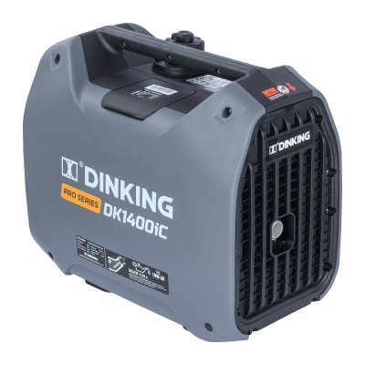 Генератор бензиновый инверторный Dinking DK1400iC (1,4 кВт, 230В/50 Гц, DK 145F/P-1, бак 2.5л)