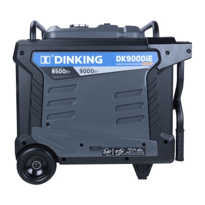 Генератор бензиновый инверторный Dinking DK9000iE (9кВт, 230В/50Гц, DK192, бак 26л.АВР)