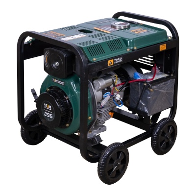 Генератор дизельный STEM Techno S3000DE (3кВт, электростартер, дисплей, подогрев)