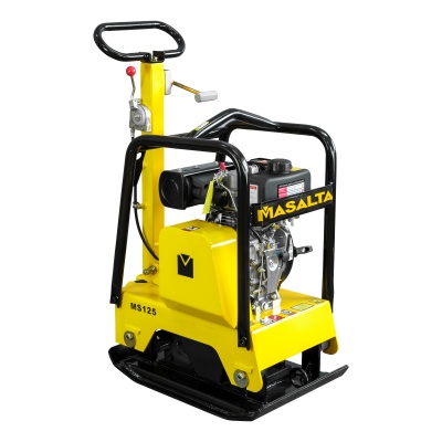 Виброплита MASALTA MS125-1 (дизельная, Kama KM173F, 3,5 (4,5) кН (л.с.), 137 кг)