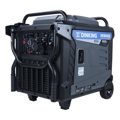 Генератор бензиновый инверторный Dinking DK9000iE (9кВт, 230В/50Гц, DK192, бак 26л.АВР)